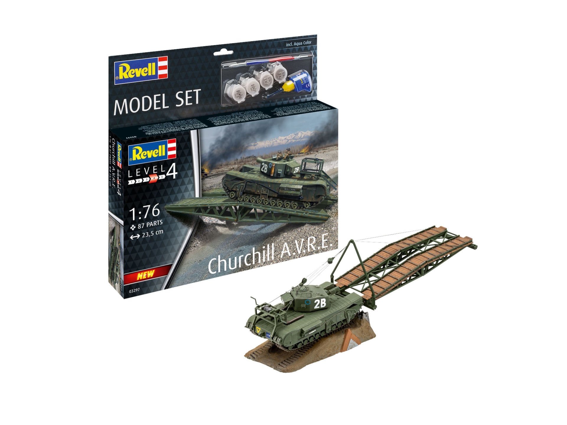 Revell Model Set Churchill A.V.R.E.
