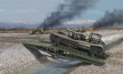 Revell Model Set Churchill A.V.R.E.