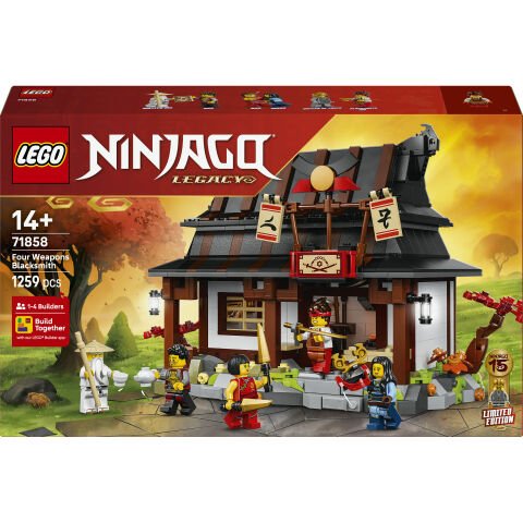 LEGO® NINJAGO® Dört Silah Demircisi 15. Yıl Dönümü 71858