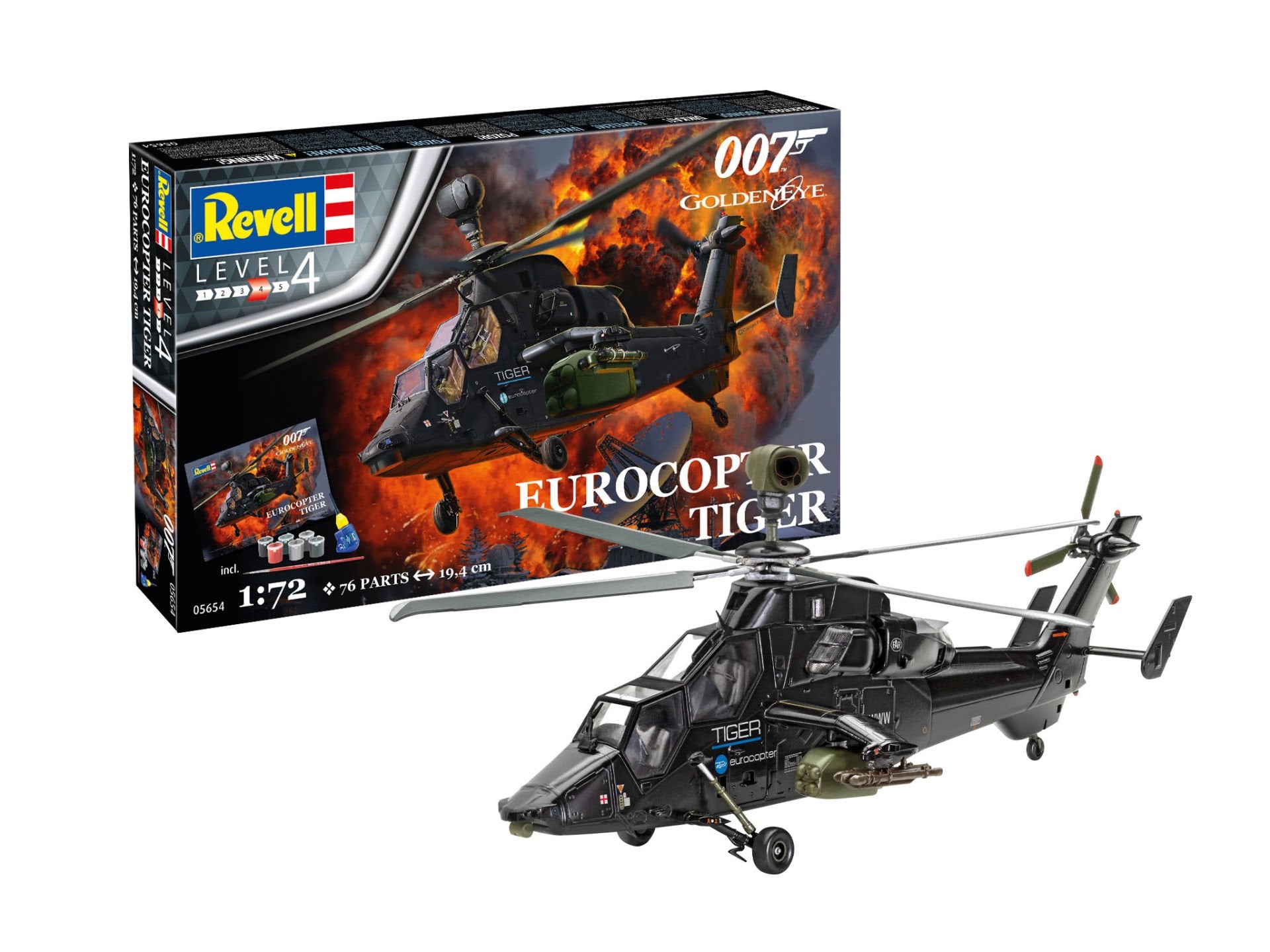 Revell Gift Set James Bond Eurocopter Tiger