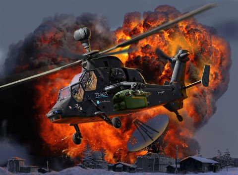 Revell Gift Set James Bond Eurocopter Tiger