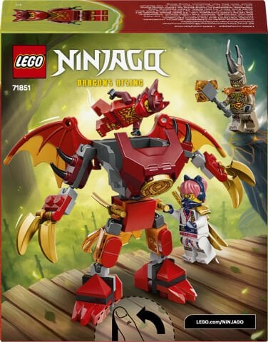 LEGO® NINJAGO® Kai’nin Ejderha Robotu Savaş Paketi 71851