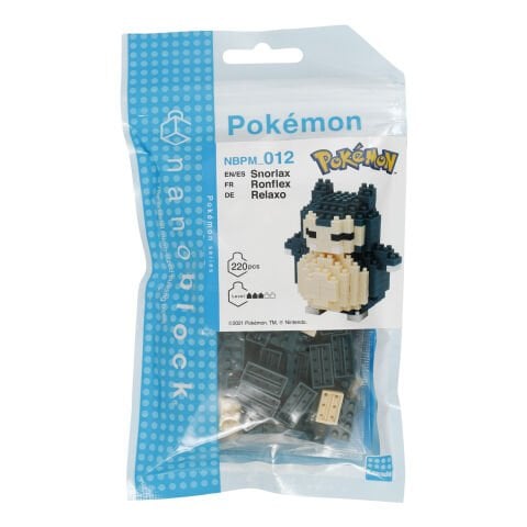 Pokemon Snorlax Nanoblock