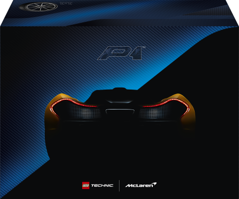 LEGO® Technic McLaren P1™ Yetişkinler için Hiper Araba Seti 42172