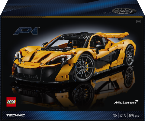 LEGO® Technic McLaren P1™ Yetişkinler için Hiper Araba Seti 42172