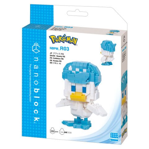 Pokemon Quaxly RS Serisi Nanoblock