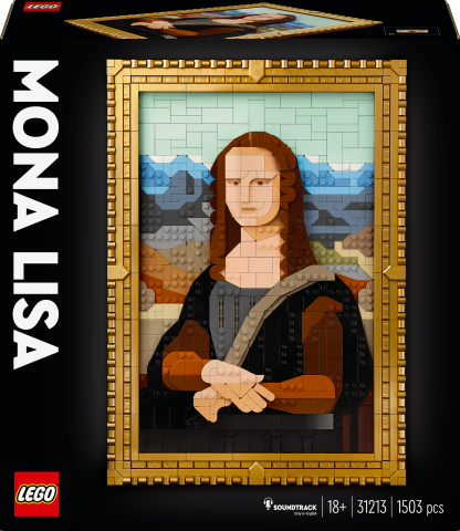 LEGO® Art Mona Lisa Yetişkinler için Tablo Yapım Seti 31213
