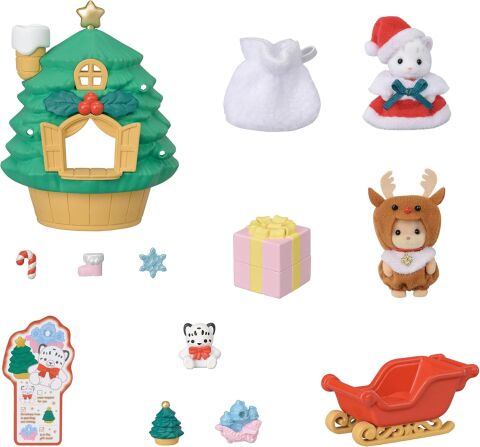 Bebek Noel Baba’nın Yılbaşı Ağacı Evi