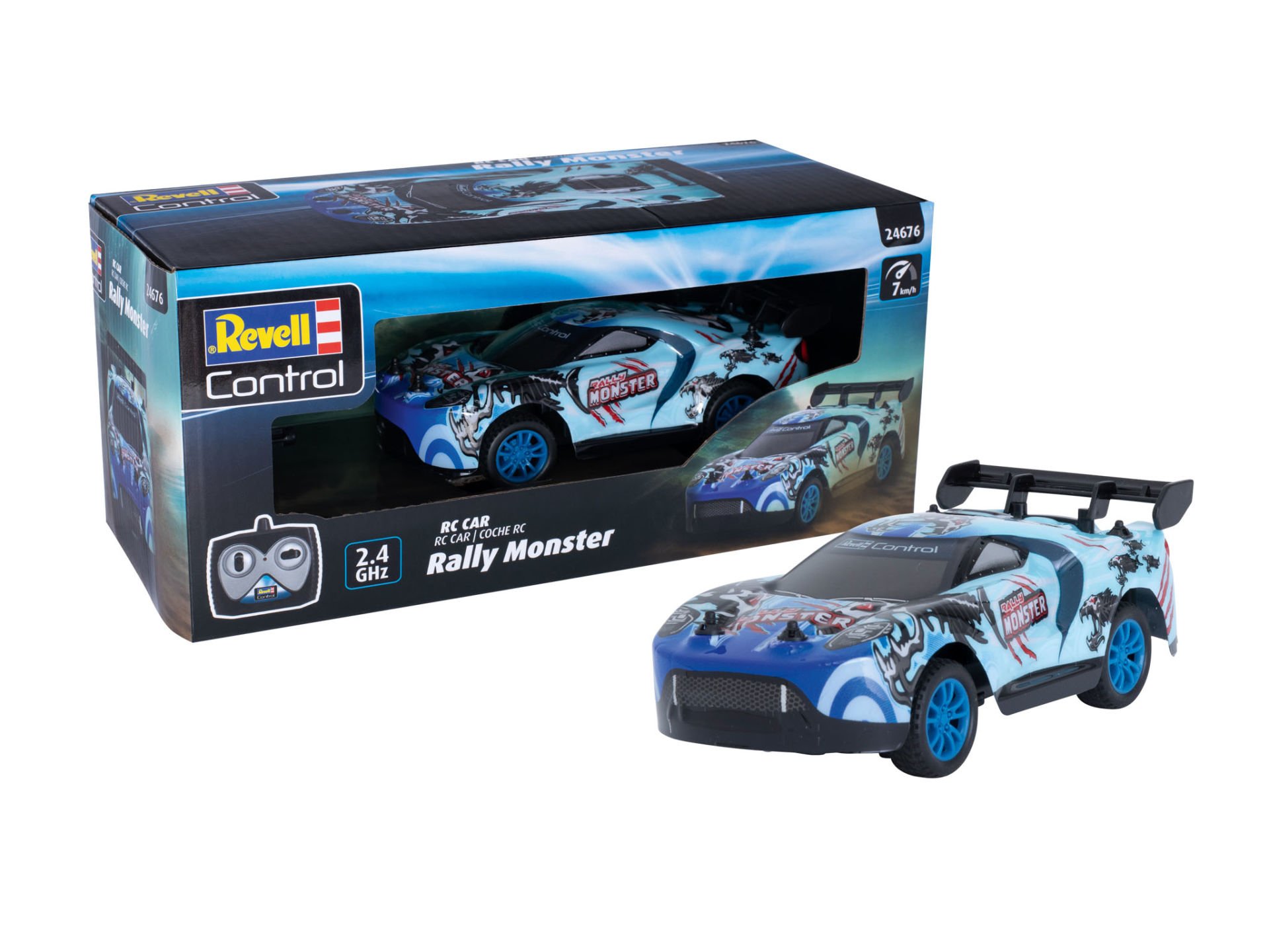 Revell Uzaktan Kumandalı Ralli Canavarı Arabası