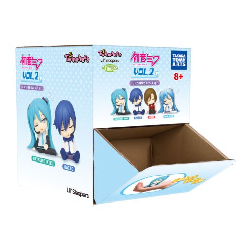 Twinchees Hatsune Miku Figürleri Uyuyan Minikler Seri 2