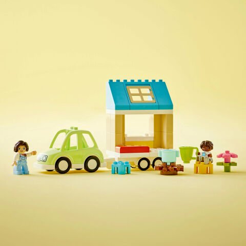 LEGO® DUPLO® Kasabası Tekerlekli Aile Evi 10986 Oyuncak Yapım Seti