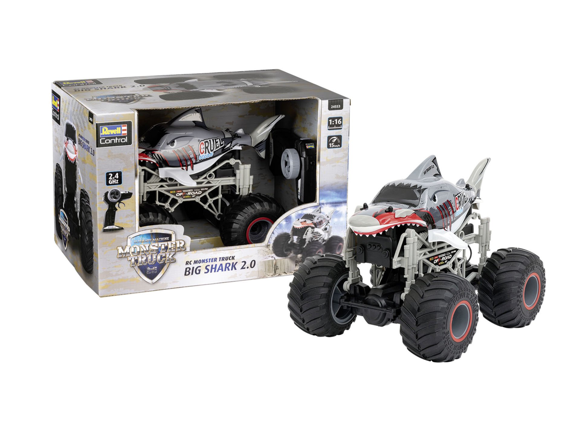 Revell RC Canavar Kamyon - Big Shark 2.0