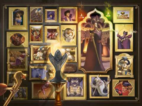 1000 Parça Puzzle Walt Disney Villainous Jafar