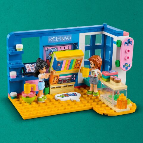 LEGO® Friends Liann'ın Odası 41739 Oyuncak Yapım Seti (204 Parça)