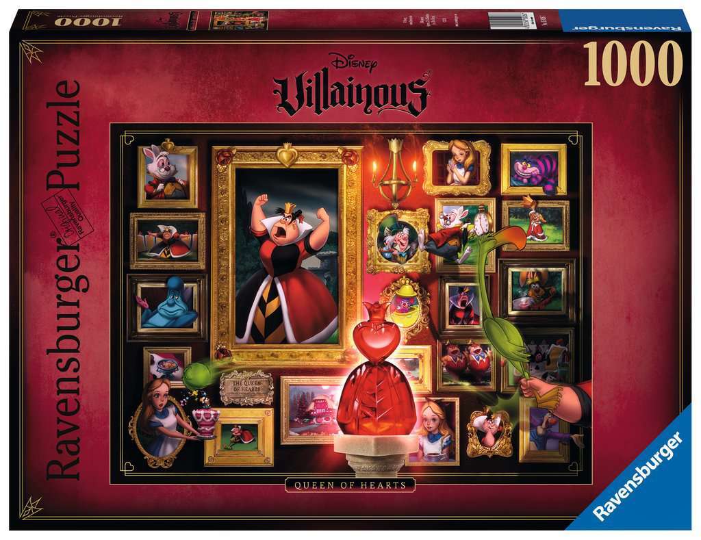 Ravensburger 1000 Parçalı Puzzle Walt Disney Villainous Kupa Kraliçesi