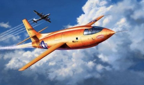 Revell Bell X-1 S Aircraft - 3888