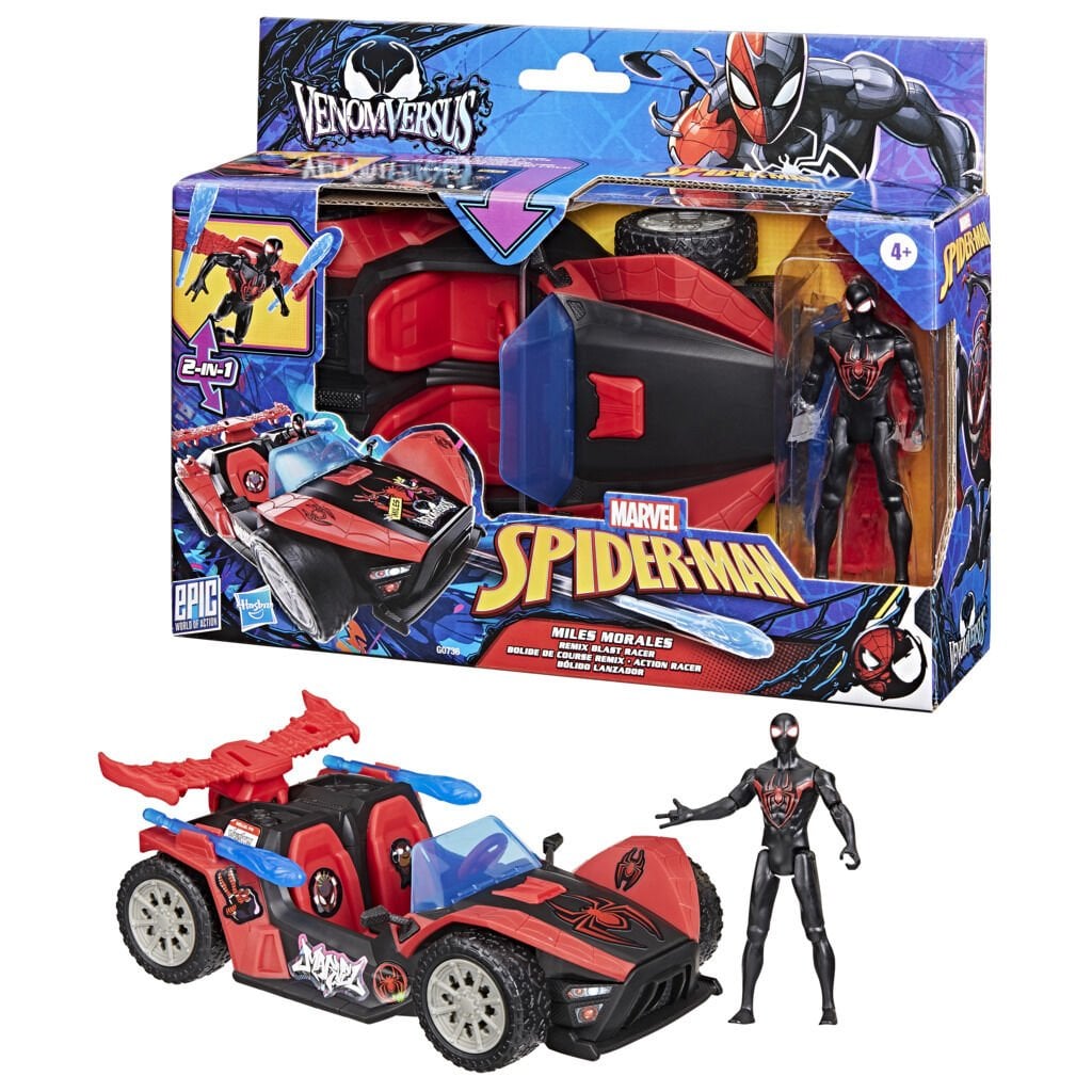Marvel Spider-Man VenomVersus Miles Morales Remix Racer