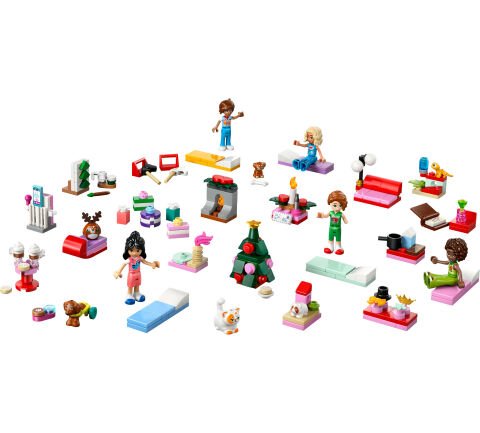 LEGO® Friends 2025 Yılbaşı Takvimi Oyuncak Yapım Seti 42668
