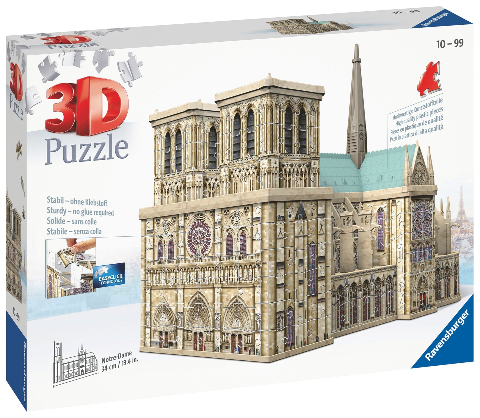 3D Puzzle Notre Dame