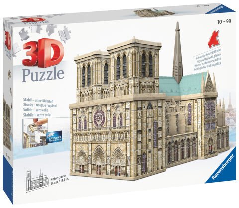 3D Puzzle Notre Dame