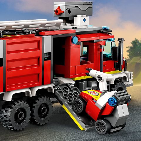 LEGO® City İtfaiye Komuta Kamyonu 60374 Oyuncak Yapım Seti