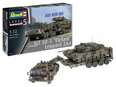 Revell SLT 50-3 ''Elefant'' + Leopard 2A4