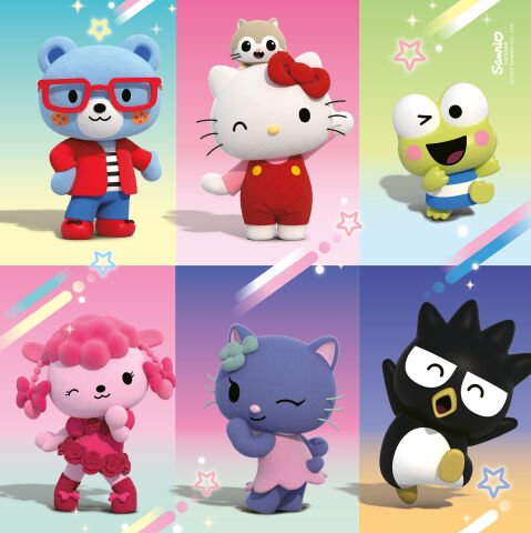 3x49 Parça Puzzle Hello Kitty