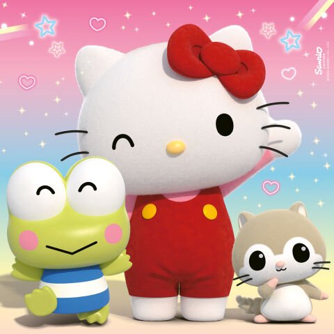 3x49 Parça Puzzle Hello Kitty