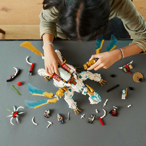 LEGO® NINJAGO® Zane'in Buz Ejderhası Yaratığı 71786 Oyuncak Yapım Seti