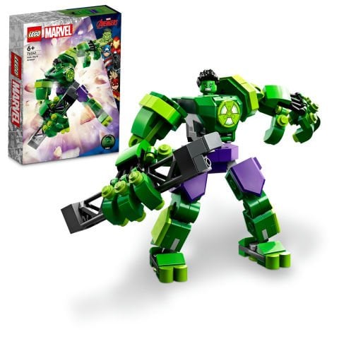LEGO® Marvel Hulk Robot Zırhı 76241 Oyuncak Yapım Seti (138 Parça)
