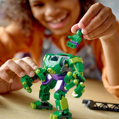 LEGO® Marvel Hulk Robot Zırhı 76241 Oyuncak Yapım Seti (138 Parça)
