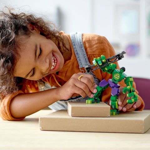 LEGO® Marvel Hulk Robot Zırhı 76241 Oyuncak Yapım Seti (138 Parça)