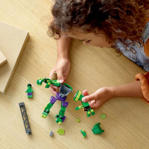 LEGO® Marvel Hulk Robot Zırhı 76241 Oyuncak Yapım Seti (138 Parça)