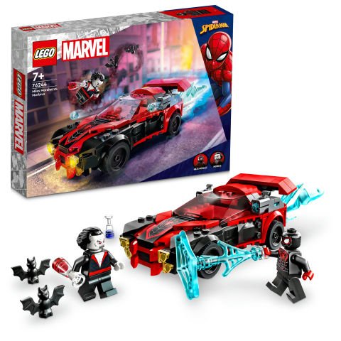 LEGO® Miles Morales Morbius’a Karşı 76244 Oyuncak Yapım Seti