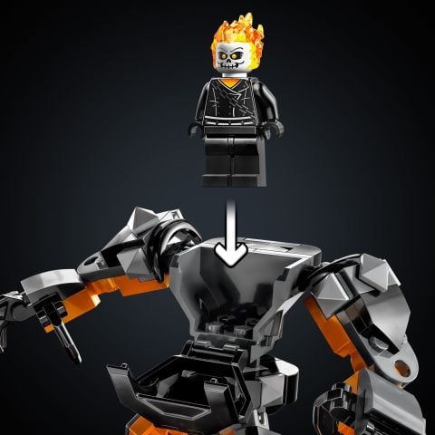 LEGO® Marvel Ghost Rider Robotu ve Motosikleti 76245 Oyuncak Yapım Seti