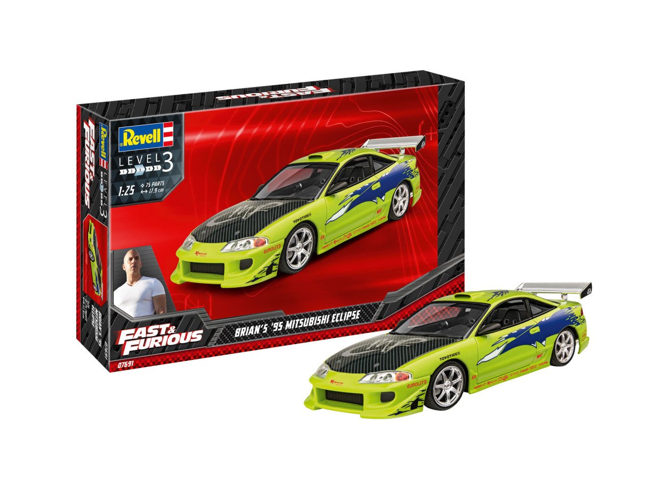 Revell Fast & Furious Brian's 1995 Mitsubishi Eclipse