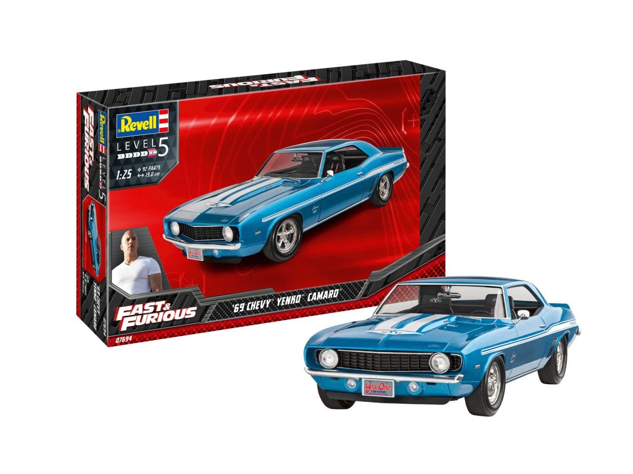 Revell Fast & Furious 69 Chevy Camaro