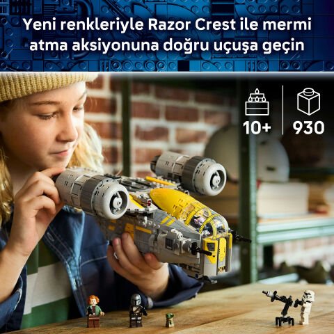LEGO® Star Wars: Mandalorian ve Grogu™ Razor Crest™ 75447