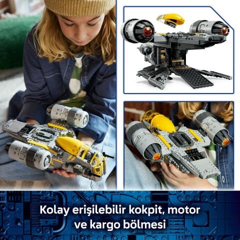 LEGO® Star Wars: Mandalorian ve Grogu™ Razor Crest™ 75447