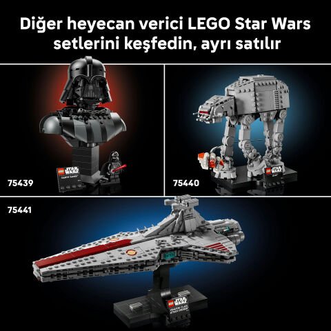 LEGO® Star Wars™ Darth Vader™ Büstü 75439