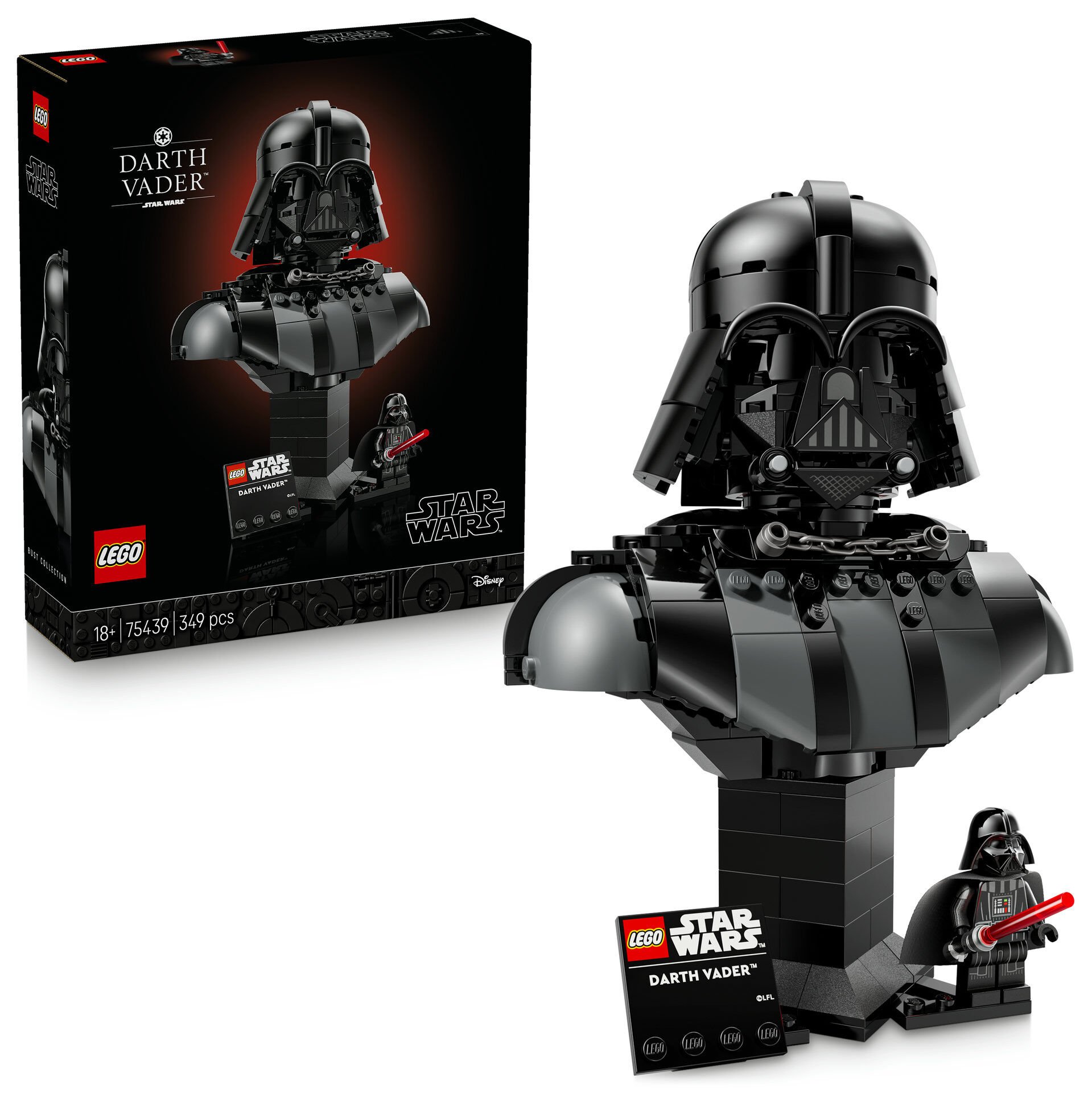 LEGO® Star Wars™ Darth Vader™ Büstü 75439
