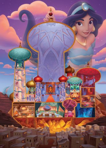1000 Parça Puzzle Walt Disney Jasmin Şato