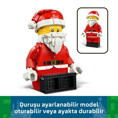 LEGO® Büyük Boyutlu Noel Baba Minifigürü 40820