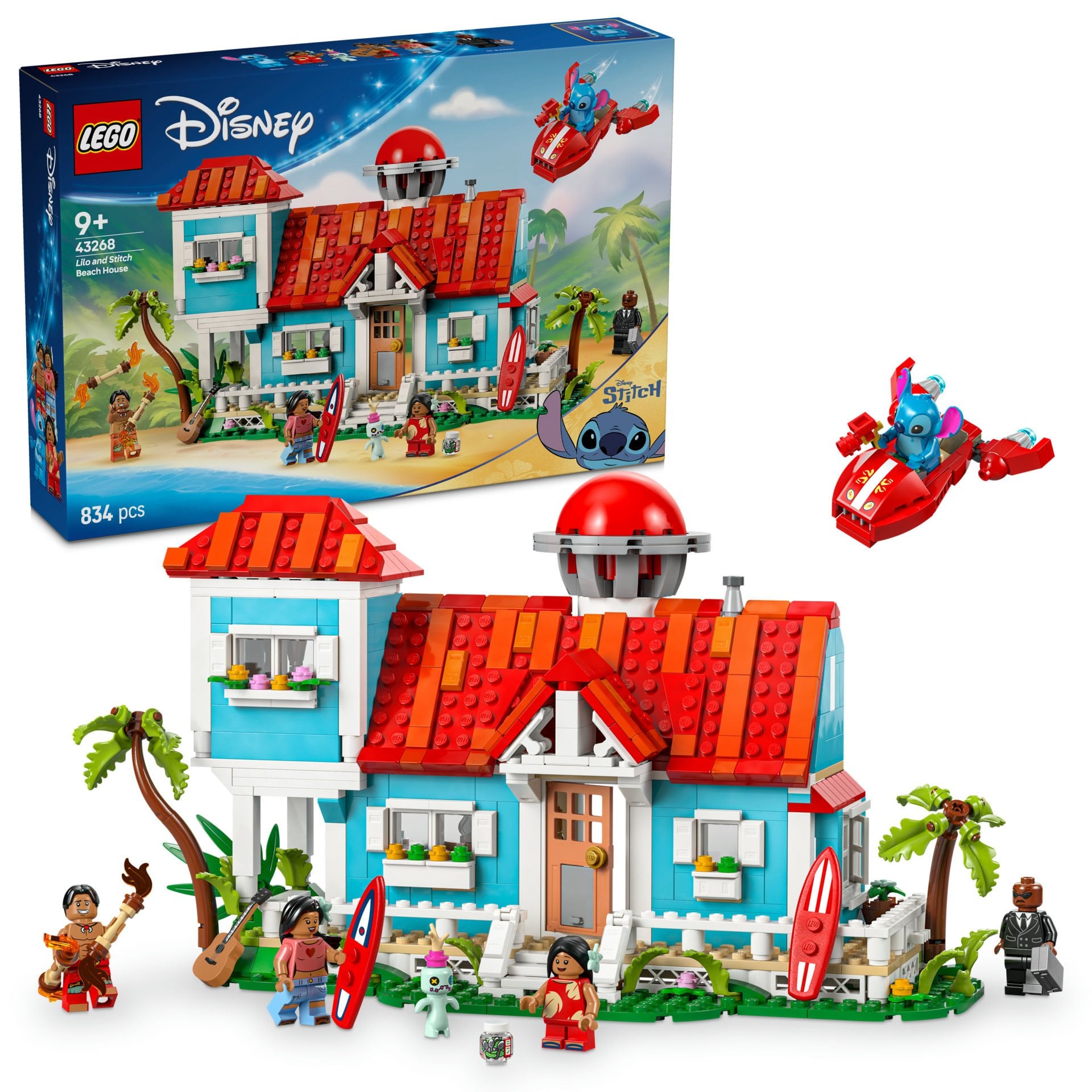 LEGO®  Lilo ve Stiç Plaj Evi 43268