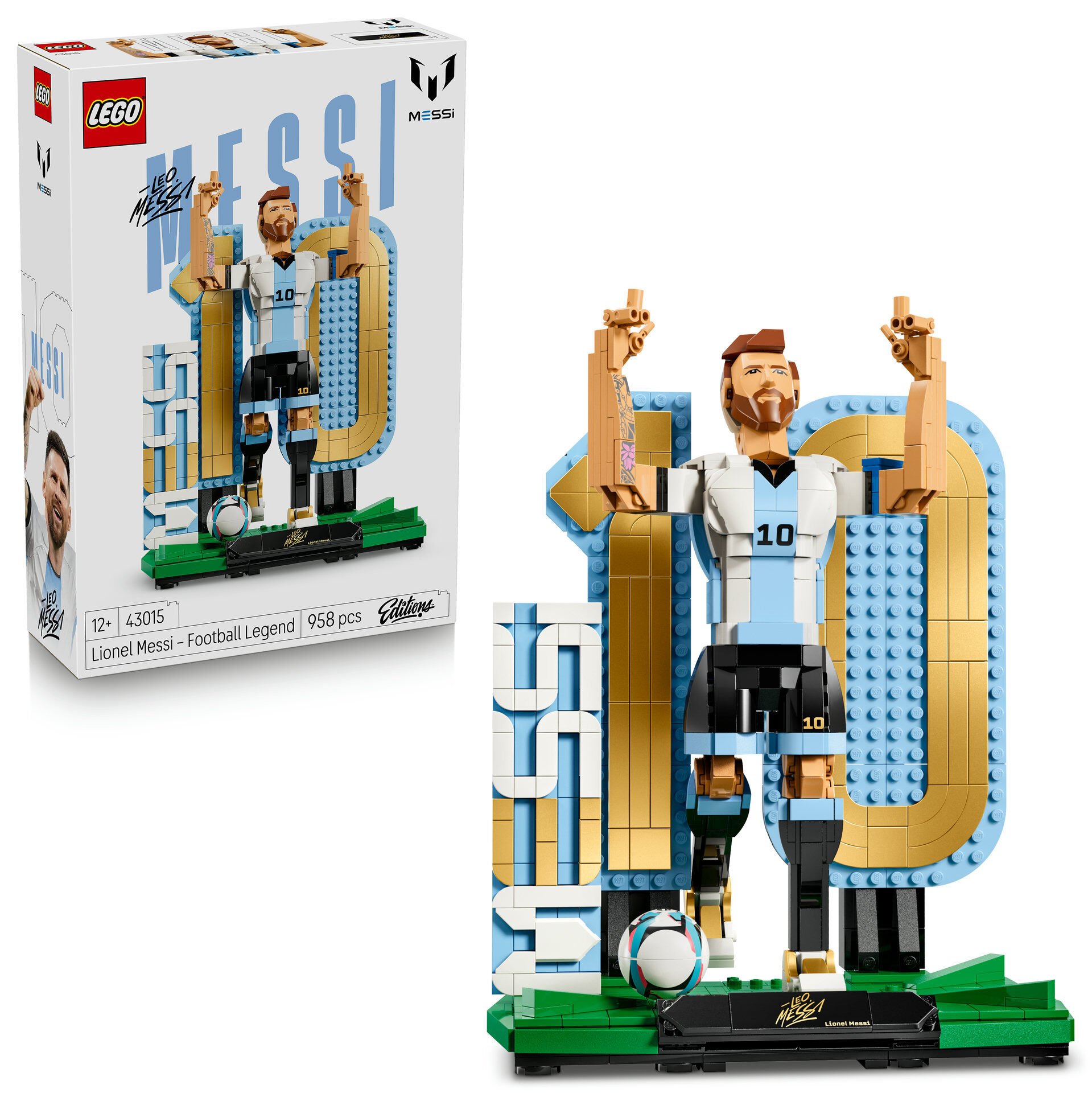 LEGO® Editions Lionel Messi – Futbol Efsanevi 43015