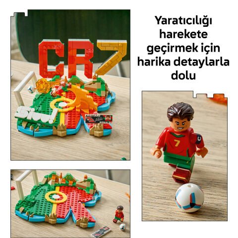 LEGO® Editions Cristiano Ronaldo – Unutulmaz Futbol Anları 43012