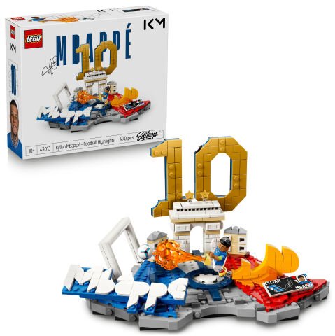 LEGO® Editions Kylian Mbappé – Unutulmaz Futbol Anları 43013