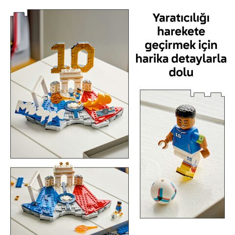 LEGO® Editions Kylian Mbappé – Unutulmaz Futbol Anları 43013