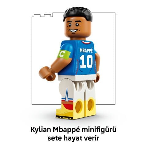 LEGO® Editions Kylian Mbappé – Unutulmaz Futbol Anları 43013
