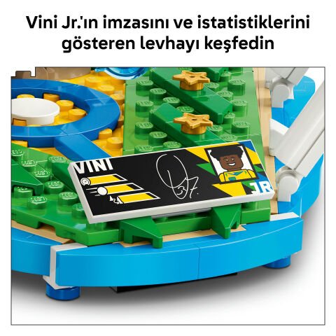 LEGO® Editions Vini Jr. – Unutulmaz Futbol Anları 43027